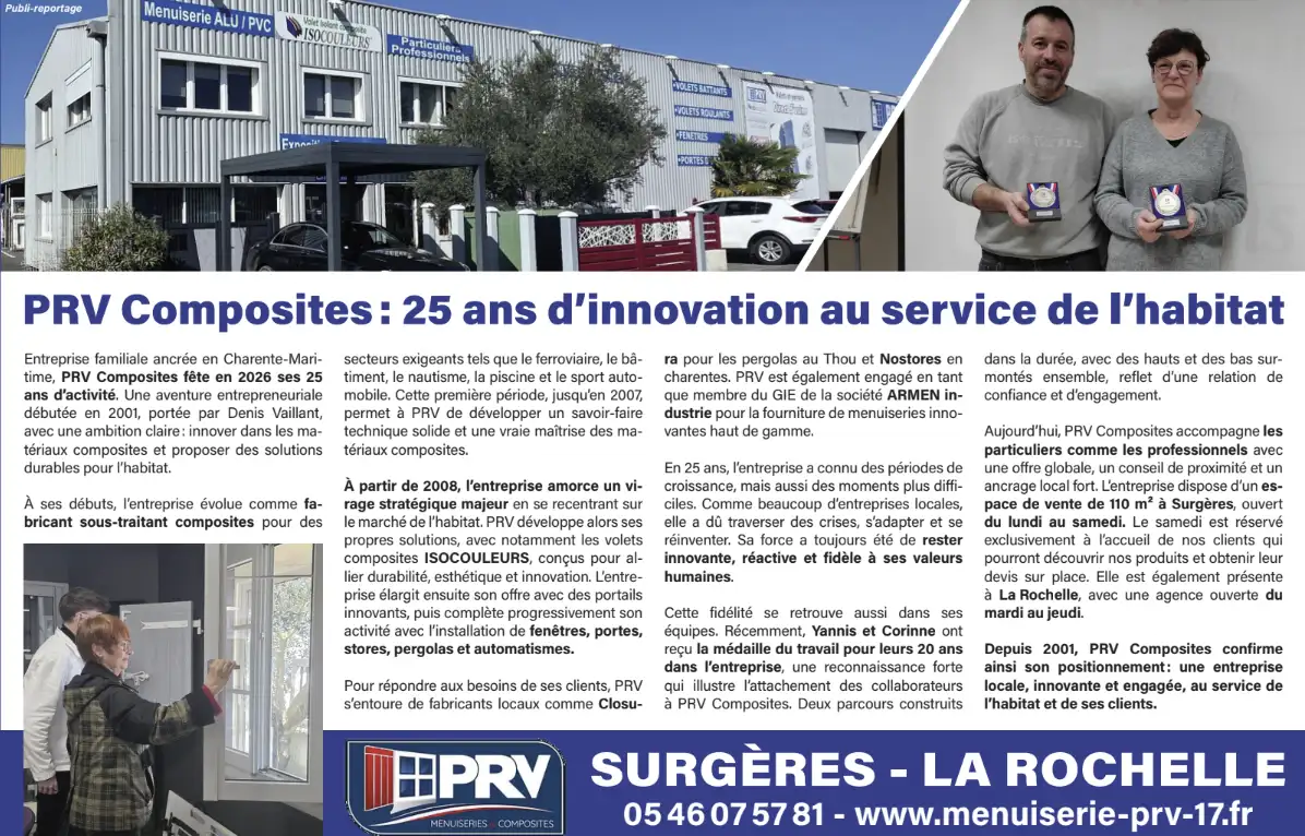 25 ans prv composites