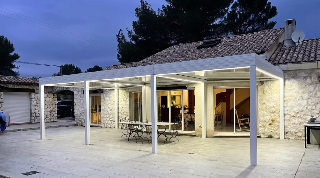 pergola bioclimatique PRV