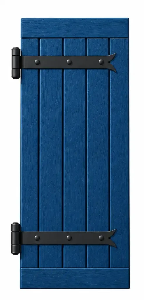 Volets composites bleu